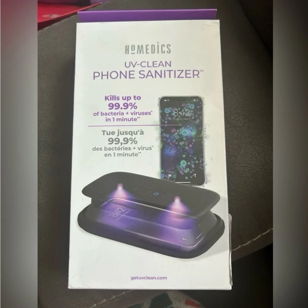 Portable Phone Sanitizer Black germ sanitizer